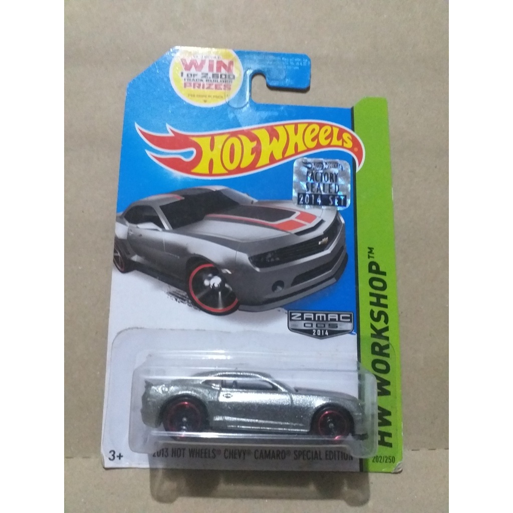 Jual Hot Wheels Factory Sealed Zamac Chevy Camaro Special Edition Shopee Indonesia 2742