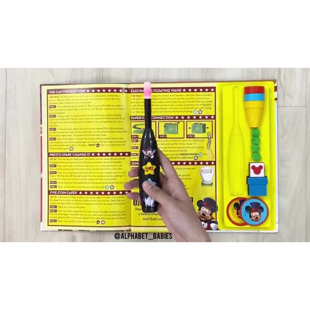 Jual Mickey Mouse Club House Mickey Marvelous Magic Sound Book | Shopee ...