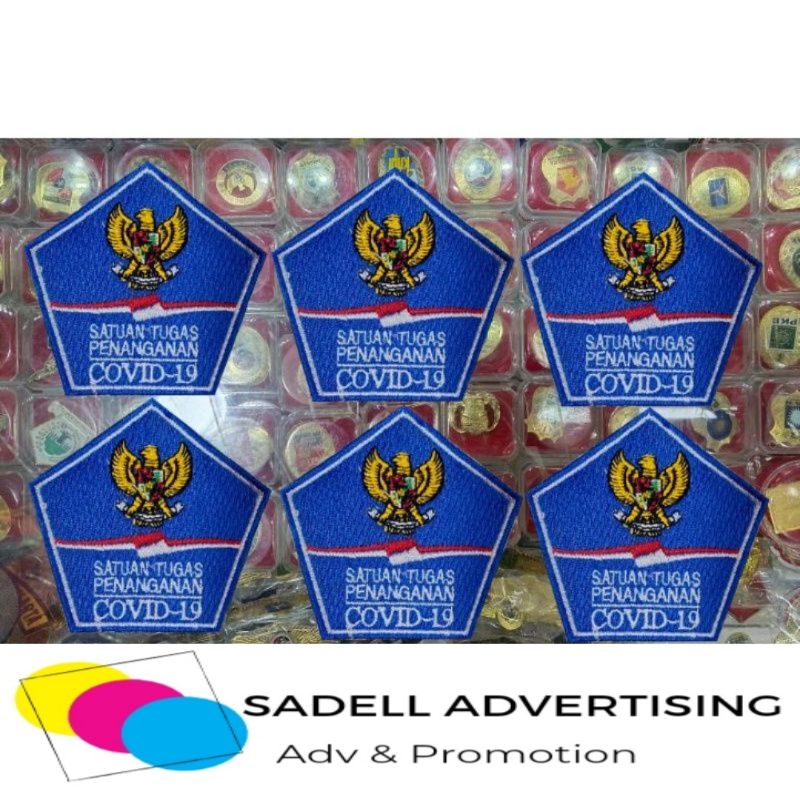 Jual Logo Satgas Covid-19 Patch Satgas Covid-19 Emblem Satgas Covid-19 ...