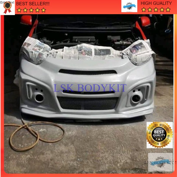 Jual BODYKIT Toyota Agya Ayla Custom BODY KIT BODIKIT GRADE-A Tebal ...