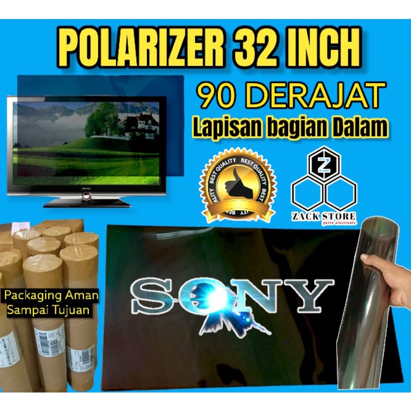 Jual Polarizer Polaris Tv Led Sony Inch Derajat Lapisan Bagian Dalam Tv Shopee Indonesia