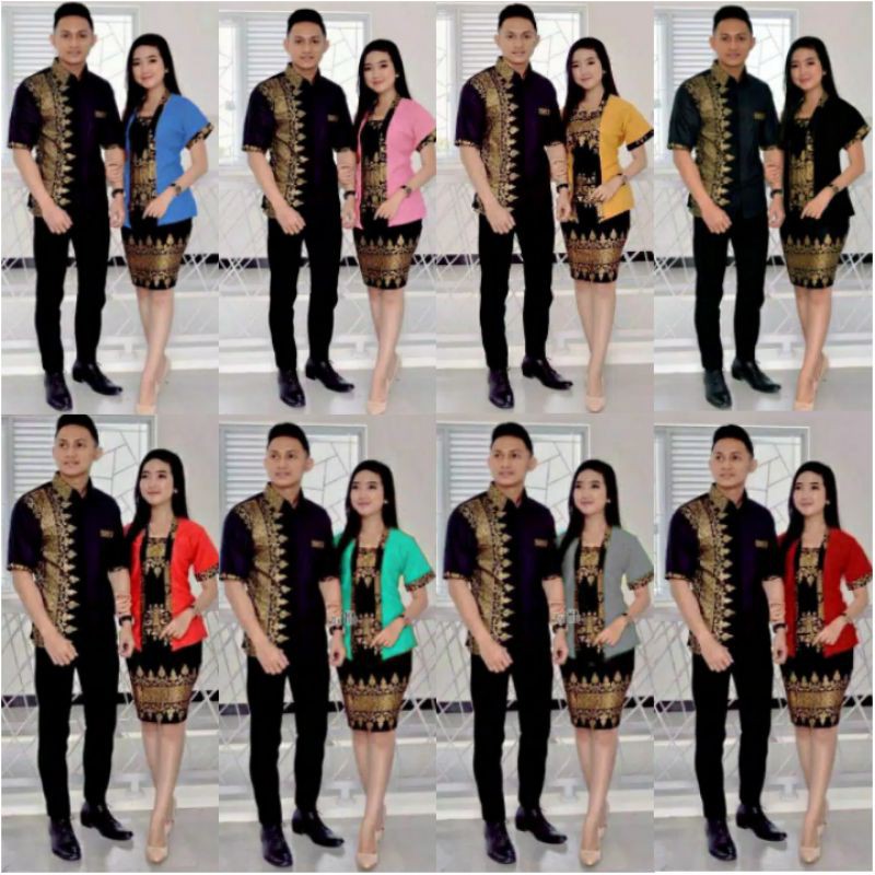 Jual ORIGINAL KEBAYA COUPLE PENDEK / COUPLE RNB ANJANI - KEMEJA LENGAN ...