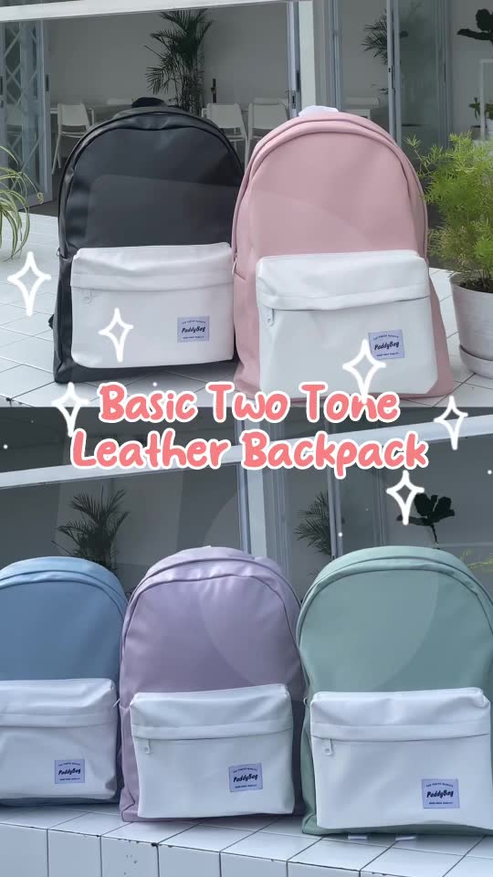 Jual Paddy Basic Leather Two Tone Backpack - Paddybag Tas Ransel Wanita ...