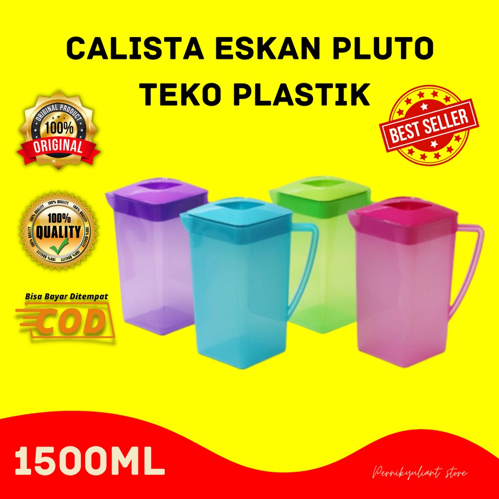 Jual Teko Plastik Tebal Besar 15 Liter Calista Eskan Pluto Cocok Untuk Piknik Camping Atau 2448