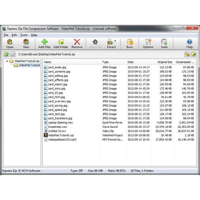 Jual NCH Express Zip File Compression - Aplikasi Extract dan Arsip File ...