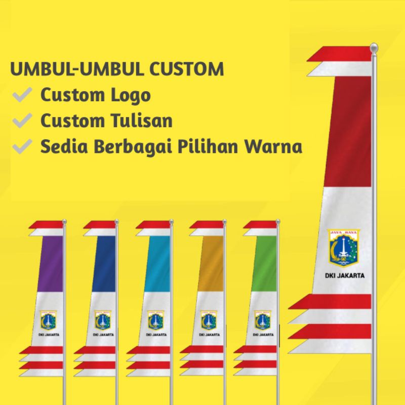 Jual Umbul Umbul Request Logo Dan Tulisan Shopee Indonesia