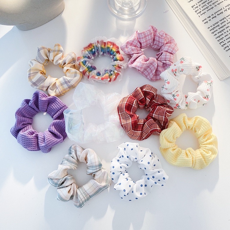 Jual Premium Scrunchy / Scrunchie / Ikat Rambut Korea / Scrunchies ...