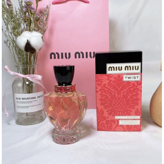 Jual PROMO PARFUM Miu Miu Twist For Women Edp 100mL (ORIGINAL SINGAPORE ...