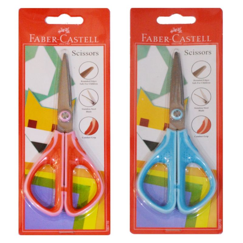 Jual Faber-Castell Scissors 1870 / Gunting Faber / Gunting Anak ...