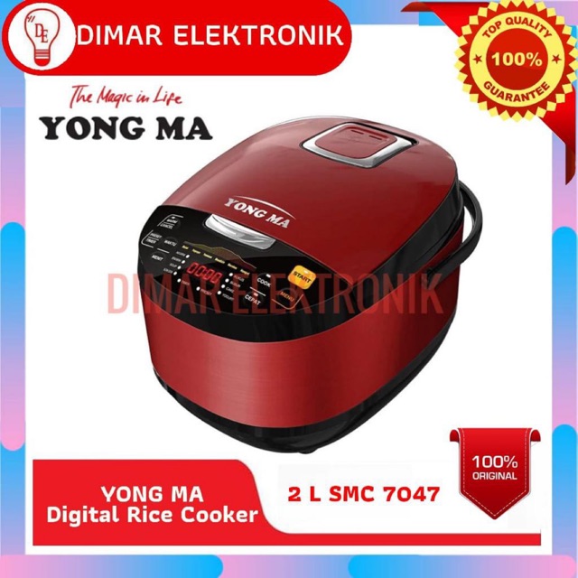 Jual Magic Com Yongma Smc 7047 Magic Com Digital Iron Wing 2 Liter