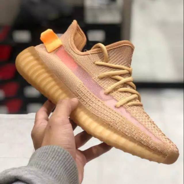 Peach yeezys 350 online