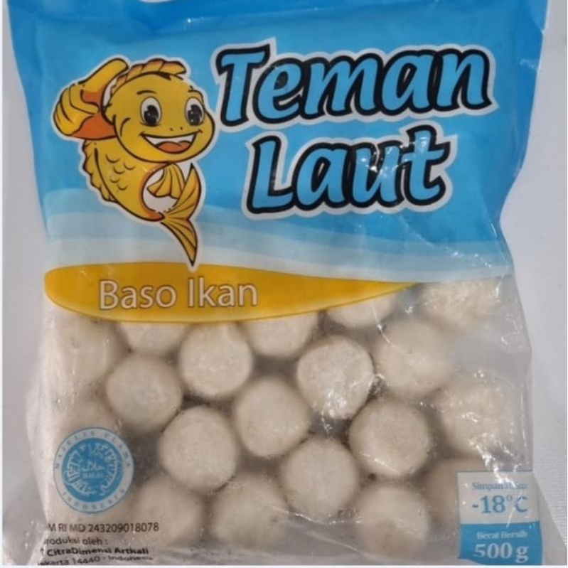 Jual Teman Laut Bakso Ikan 500 Gr Shopee Indonesia