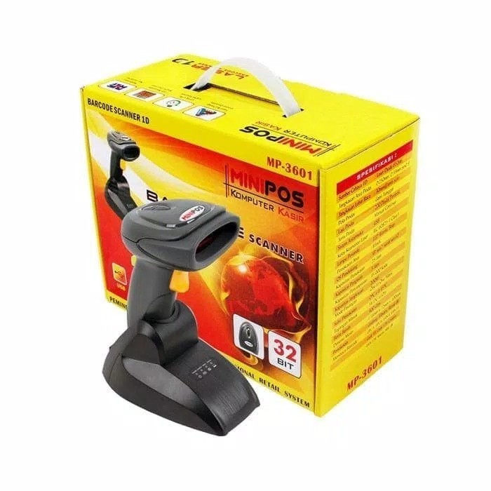 Jual Barcode Scanner Minipos Mp D Wireless Shopee Indonesia