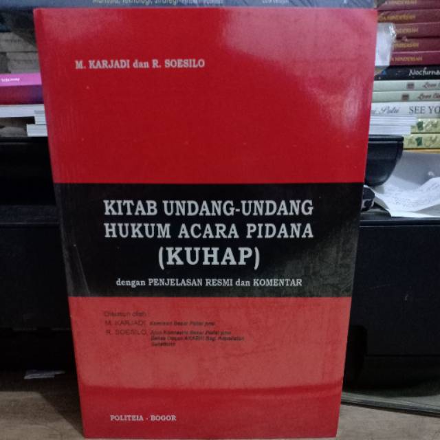 Jual Kitab Undang - Undang Hukum Acara Pidana ( KUHAP ) | Shopee Indonesia