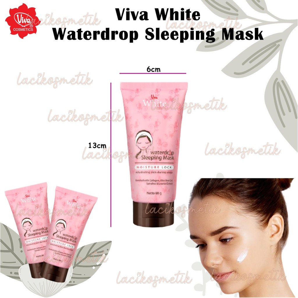 Jual LACIKOSME Viva White Waterdrop Sleeping Mask / Viva Waterdrop