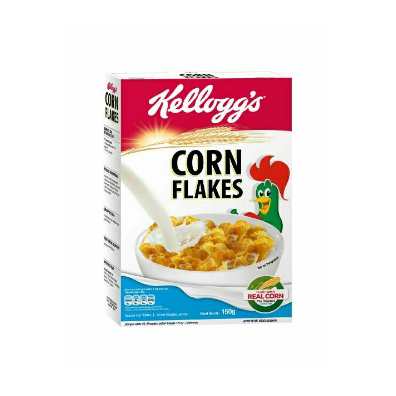 Jual Kelloggs Cereal Corn Flakes Classic 150g Shopee Indonesia