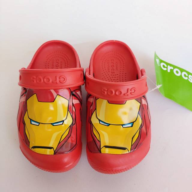 Crocs deals iron man