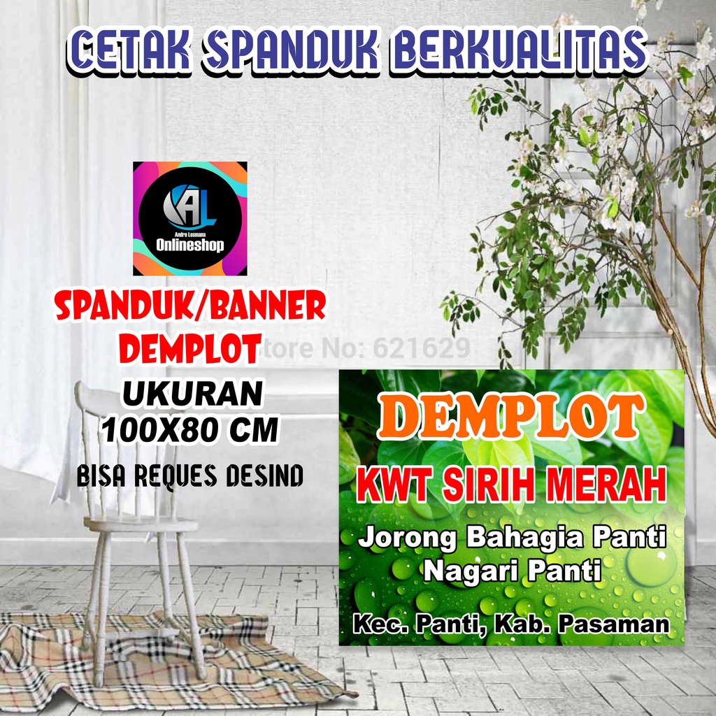 Jual Spanduk, Banner Demplot | Shopee Indonesia