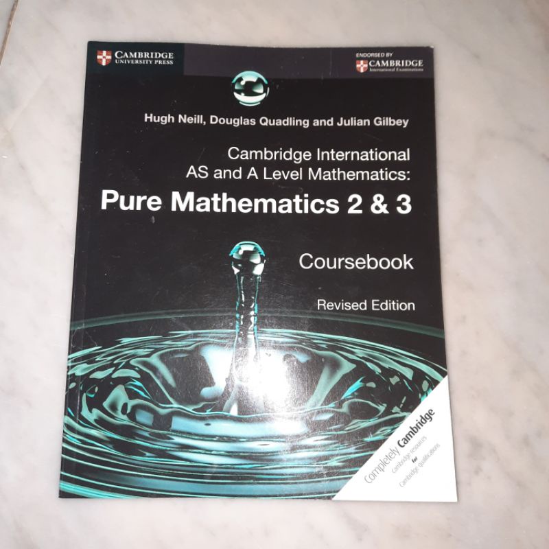 Jual Pure Mathematics 2 & 3 cambridge international AS and A level ...