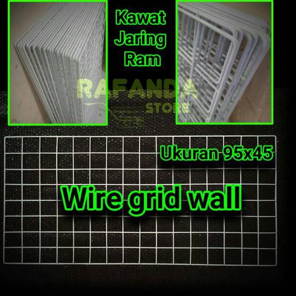 Jual X N Wire Grid Wall X Kawat Jaring Ram Dinding Gantungan