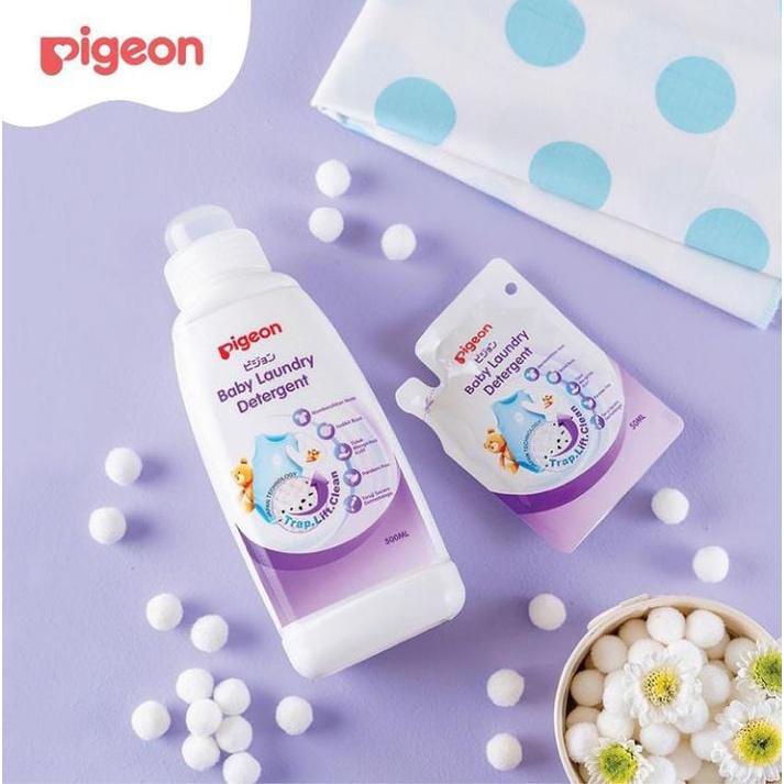 Jual Pigeon Baby Laundry Detergent Liquid 500ml Shopee Indonesia