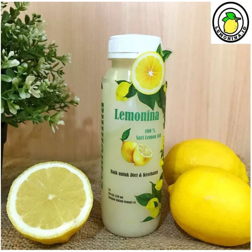 Jual Lemonina Sari Lemon Asli Minuman Kesehatan [250 ml] | Shopee Indonesia