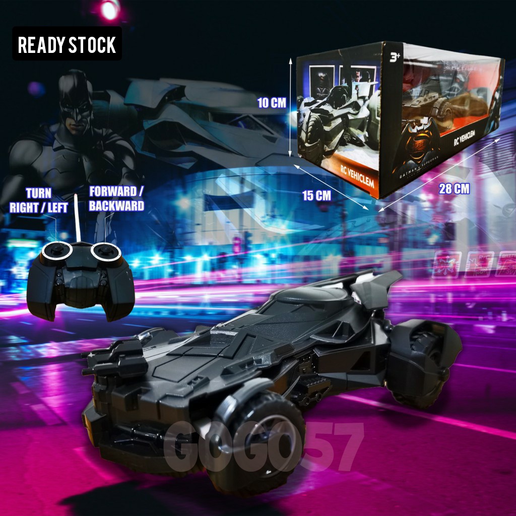Jual R/C BAT GALAXY CAR - Remote Control Batmobile / RC Mobil Batman ...
