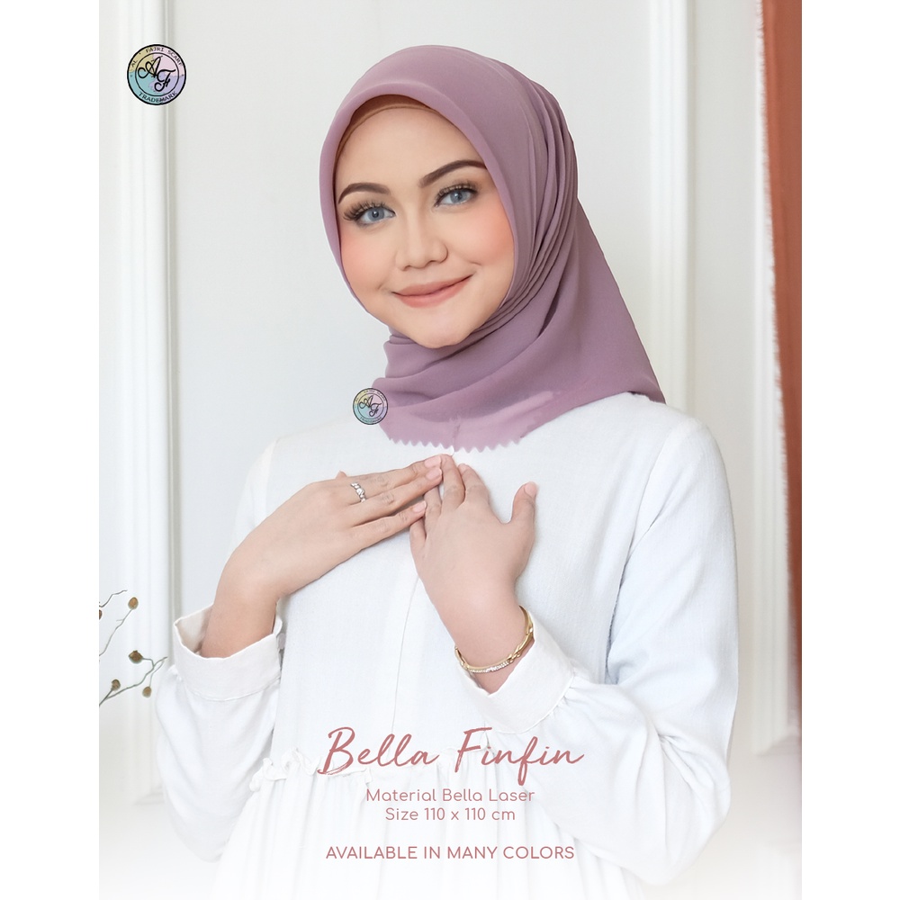 Jual Bella Square Laser Cut Al Fajri Scarf Shopee Indonesia