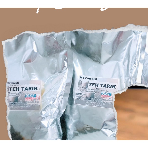 Jual Powder Rasa Teh Tarik Reguler 1kg- Rasa Teh Tarik Powder -1Kg ...