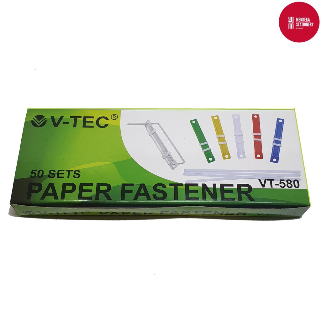 Jual (ISI 50 SET)Acco/Paper Fastener/Penjepit Kertas,Map V-TEC/VTEC/V ...