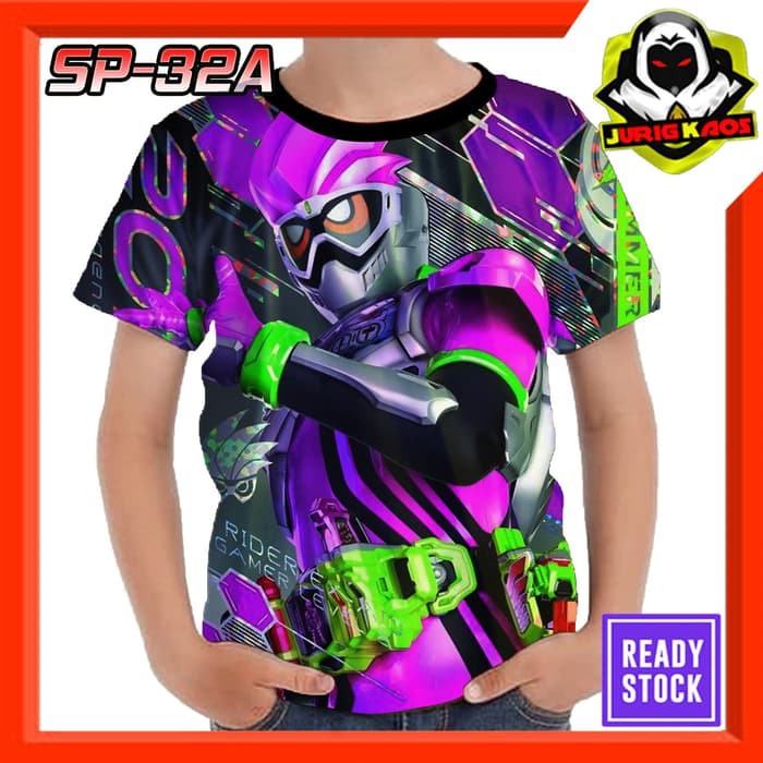 Jual Kaos Kamen Rider Exaid Karakter acara RTV Tokusatsu serial