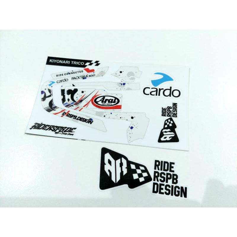 Jual KIYONARI TRICO - STICKER GARSKIN DECAL SKIN COVER CARDO PACKTALK ...