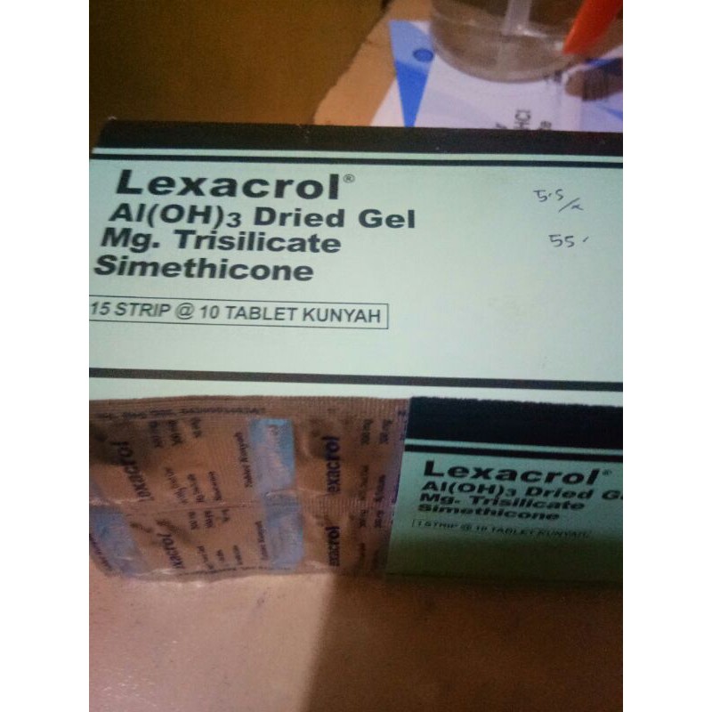 Jual lexacrol per strip(obat maag) | Shopee Indonesia