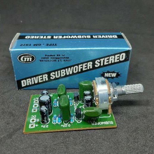 Jual DRIVER SUBWOFER STEREO GM1972 | Shopee Indonesia