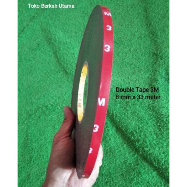 Jual Double Tape 3M Original Busa Foam Merah 8mm x 33 meter | Shopee ...