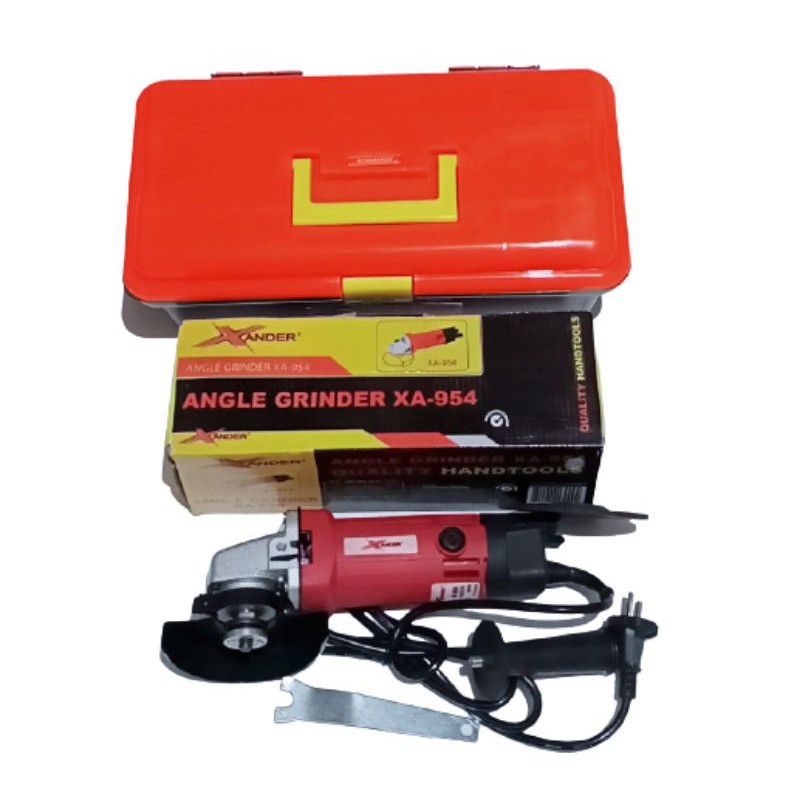 Jual Mesin gerinda tangan XA 954 Xander plus tool box kenmaster ...