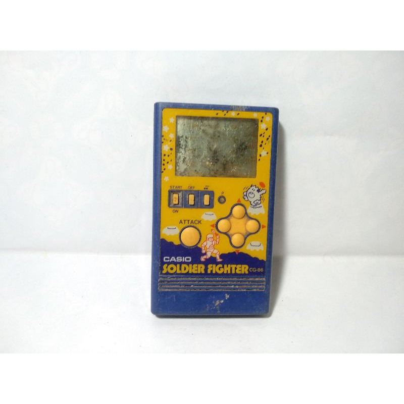 Jual Game Watch Gimbot Gamebot Casio Soldier Fighter War Knight Jadul ...