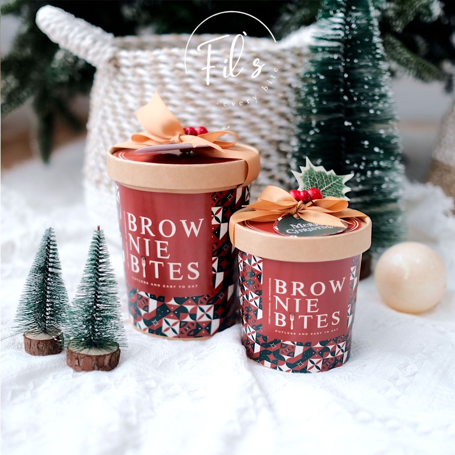 Jual Brownies Bite Bingkisan Natal Hampers Natal Christmas Hampers Bingkisan Natal