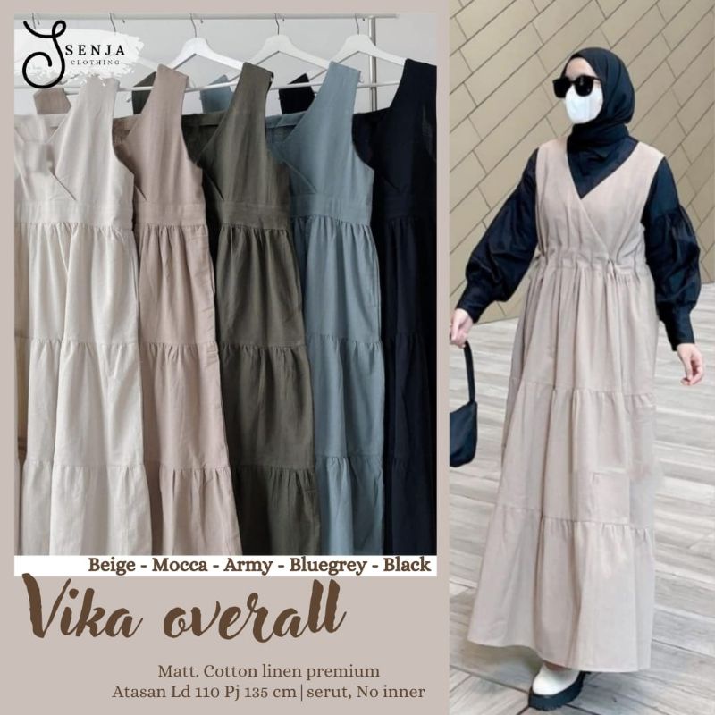 Jual Vika Overall By Senja / Overall Kekinian / Overall Murah | Shopee ...