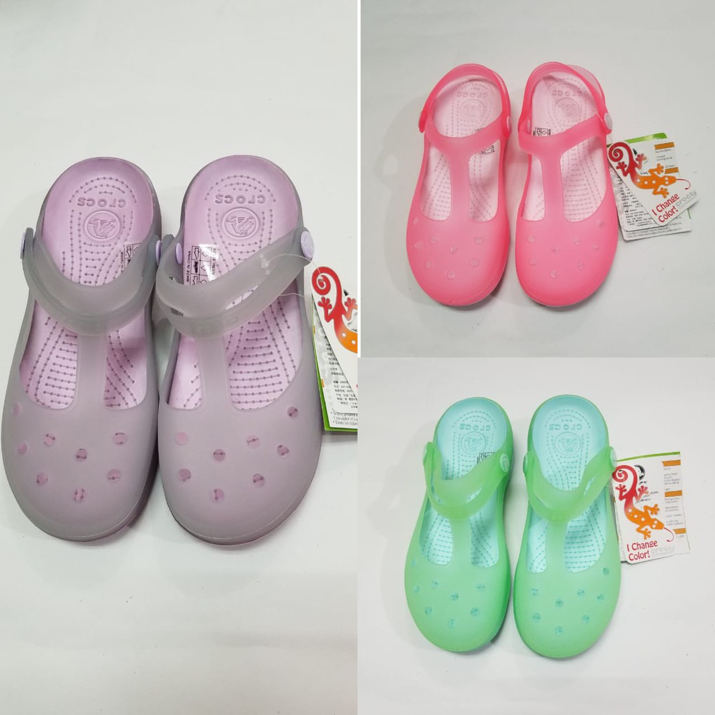 Color changing crocs deals
