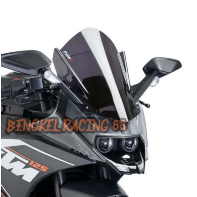 Jual Windshield KTM RC 200,250. Visor KTM RC 200250. Windshield KTM RC