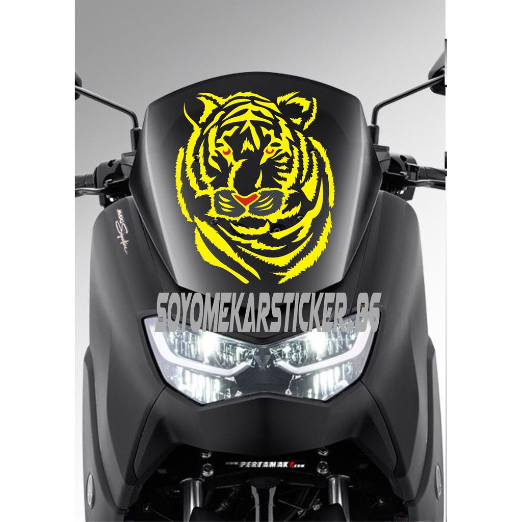 Jual STICKER VISOR MOTOR NMAX STICKER CUTTING VISOR TERBARU MOTOR NMAX ...