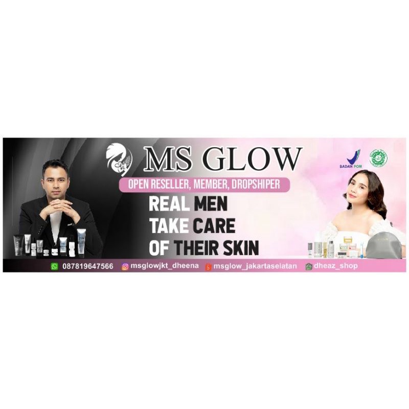 Jual Banner Spanduk Ms Glow Shopee Indonesia 6404