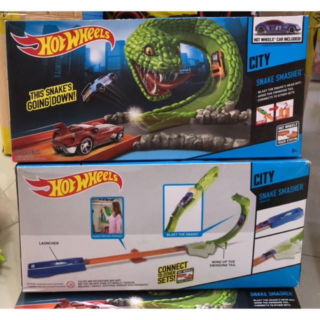 Hot wheels snake store smasher