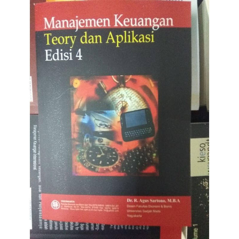 Jual Manajemen Keuangan Teory Dan Aplikasi Edisi Agus Sartono Shopee Indonesia