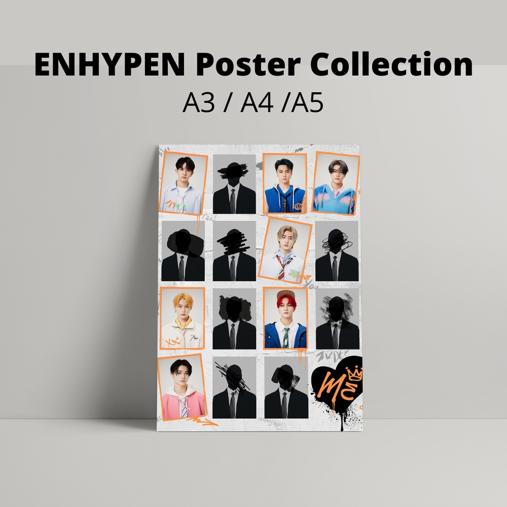 Jual Poster Enhypen / Enhypen Poster Collection - Poster Kpop Murah ...