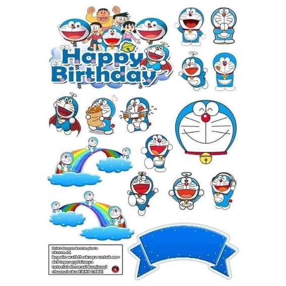 Jual topper doraemon shopee indonesia