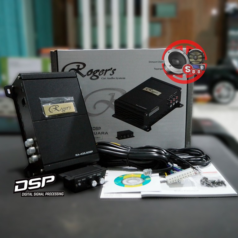 Jual Rogers DSP Audio Manager 6-Channel With DRC Controller | Shopee ...