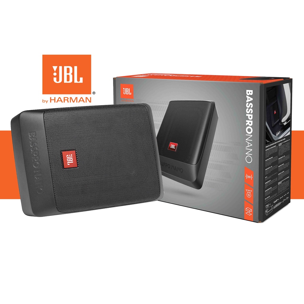 Jual JBL Basspro Nano Subwoofer Kolong Ultra Compact Big BASS Small