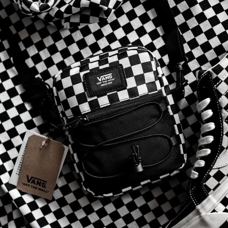 Jual SALE !! SLING BAG ORIGINAL VANS SHOULDER SLINGBAG CHECKERBOARD ...